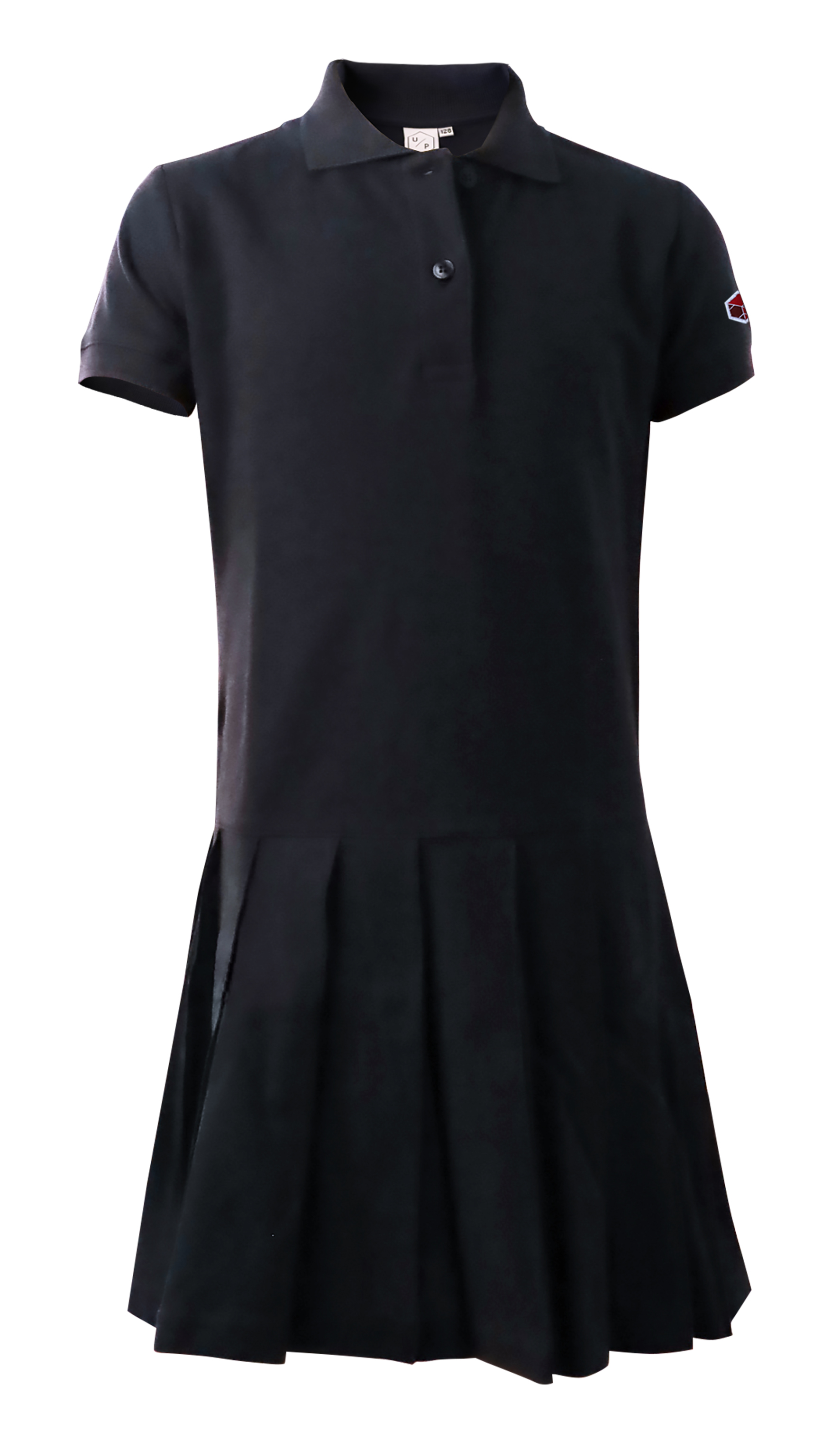 Polodress, short sleeves, Girls